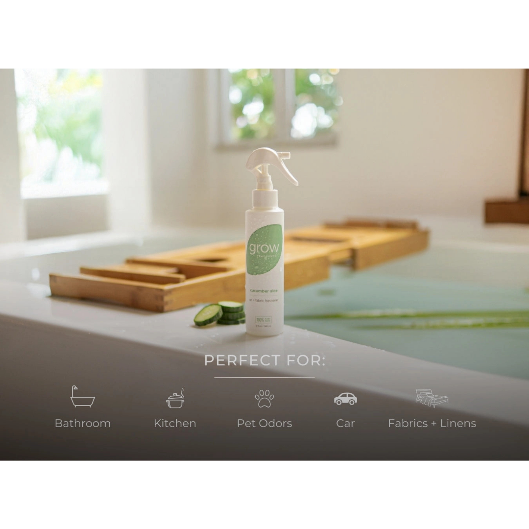 Grow Natural Air Freshener | Cucumber Aloe