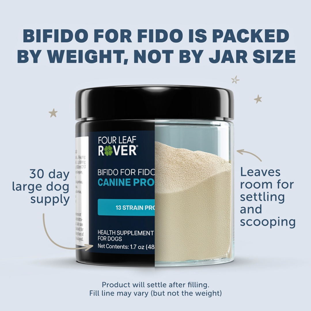 Four Leaf Rover Bifido For Fido | Multi-Strain Probiotic