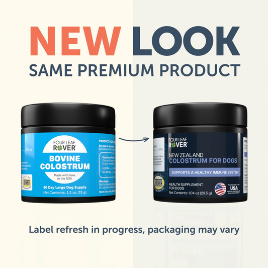 Four Leaf Rover Bovine Colostrum | Immune + Allergy Support