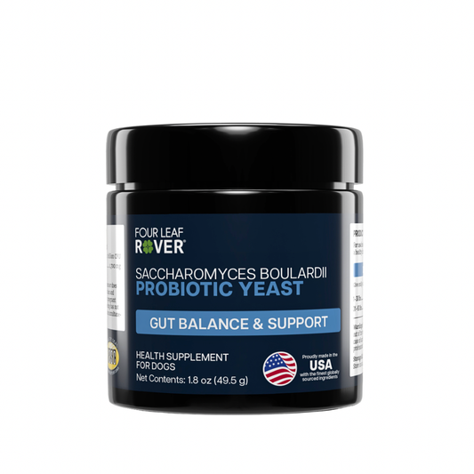 Four Leaf Rover Saccharomyces Boulardii | Digestive + Gut Health Support