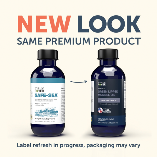 Four Leaf Rover Safe-Sea | Green Lipped Mussel Oil for Joint + Skin Health