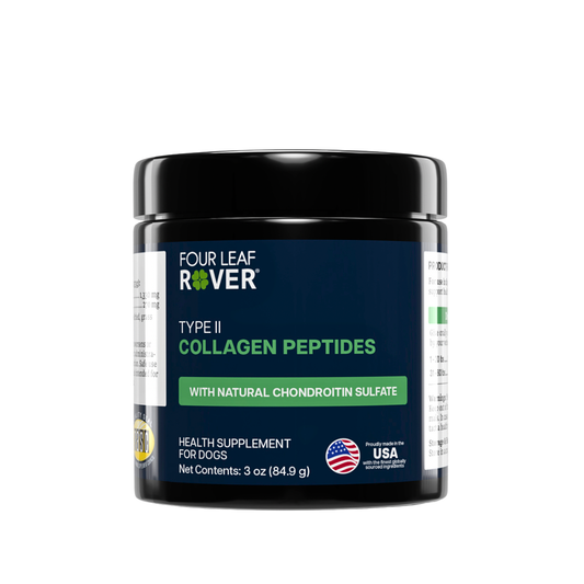 Four Leaf Rover Collagen | Joint + Skin + Gut Support with Type II Collagen