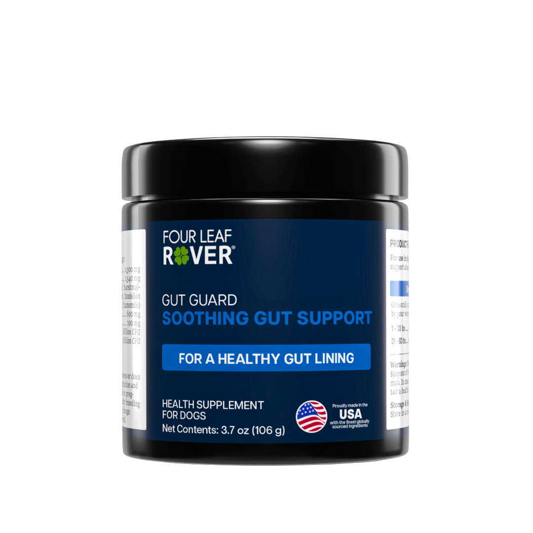 Four Leaf Rover Gut Guard | Natural Support for Irritated + Leaky Gut