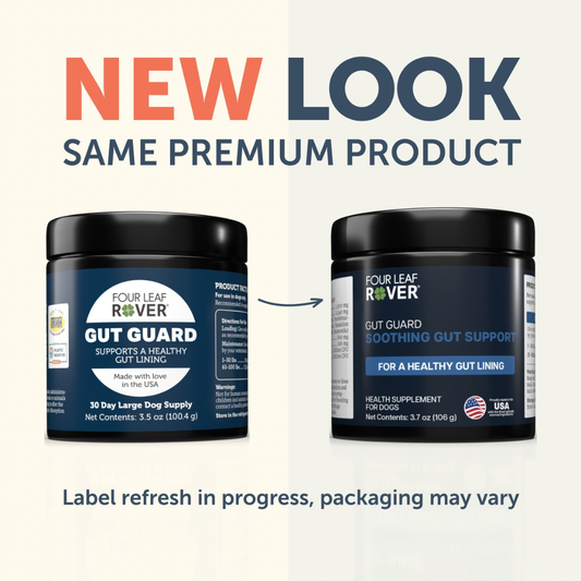 Four Leaf Rover Gut Guard | Natural Support for Irritated + Leaky Gut