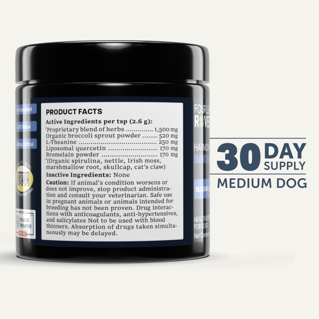 Four Leaf Rover Harmony | Seasonal Allergy Support + Skin Health