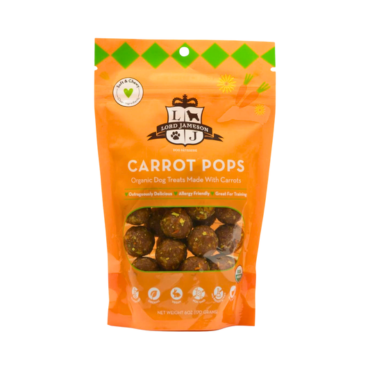 Lord Jameson Organic Treats | Carrot Pops
