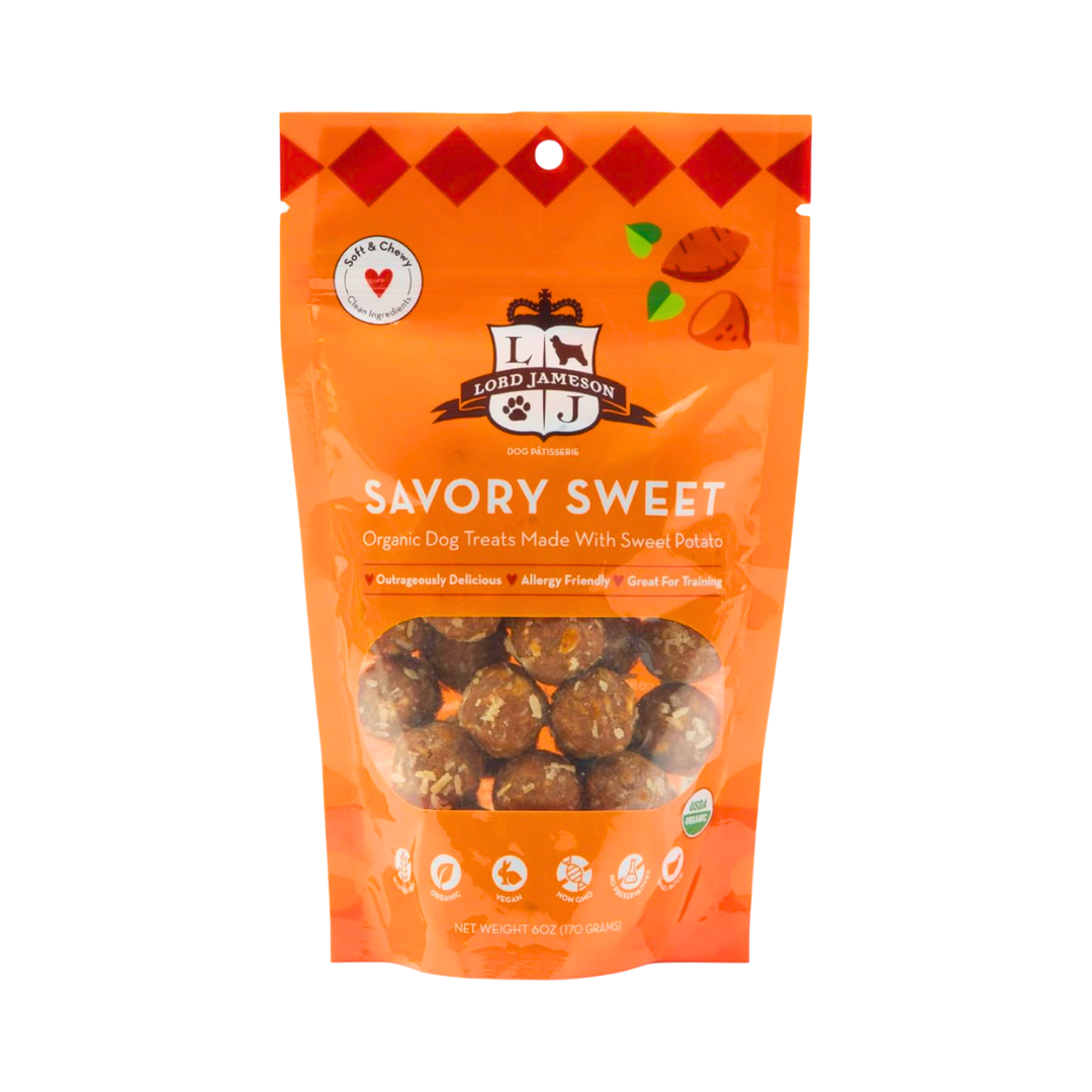 Lord Jameson Organic Treats | Savory + Sweet
