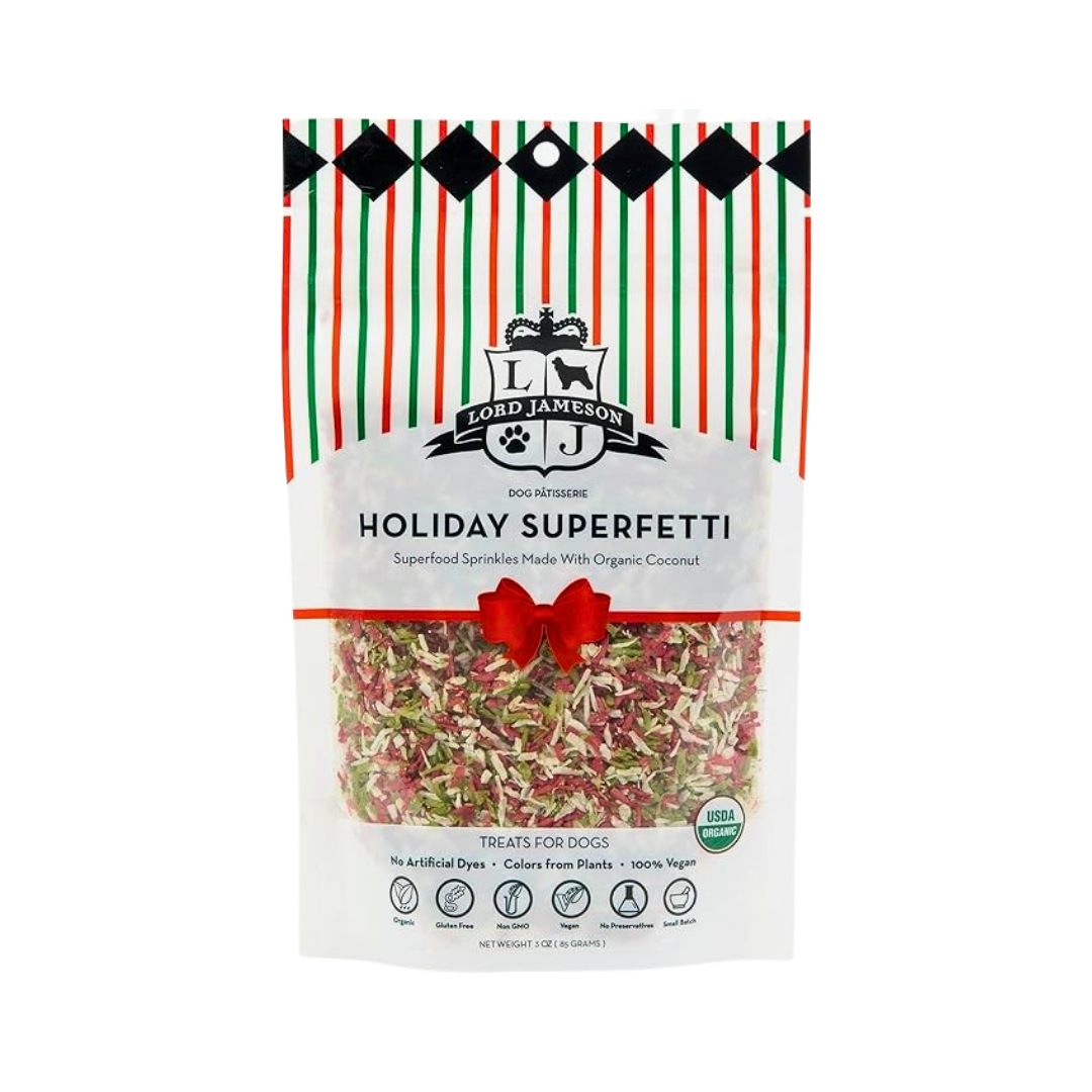 Lord Jameson Holiday Superfetti Organic Sprinkles