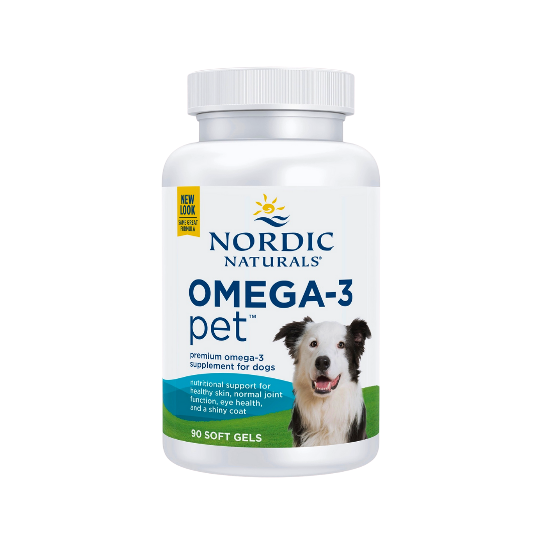 Nordic Naturals Omega-3 Pet Soft Gels | High-Quality + Sustainably Sourced Fish Oil