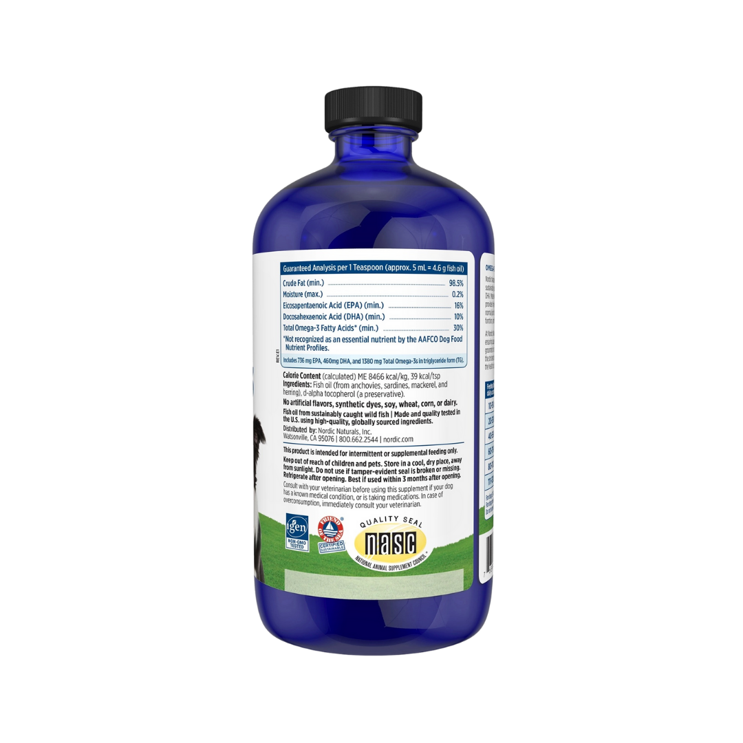 Nordic Naturals Omega-3 Pet | High-Quality + Sustainably Sourced Fish Oil