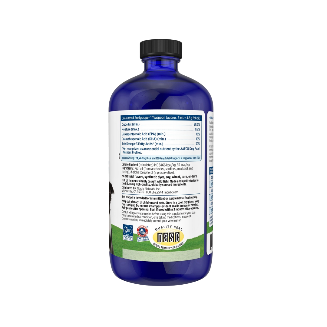 Nordic Naturals Omega-3 Pet | High-Quality + Sustainably Sourced Fish Oil