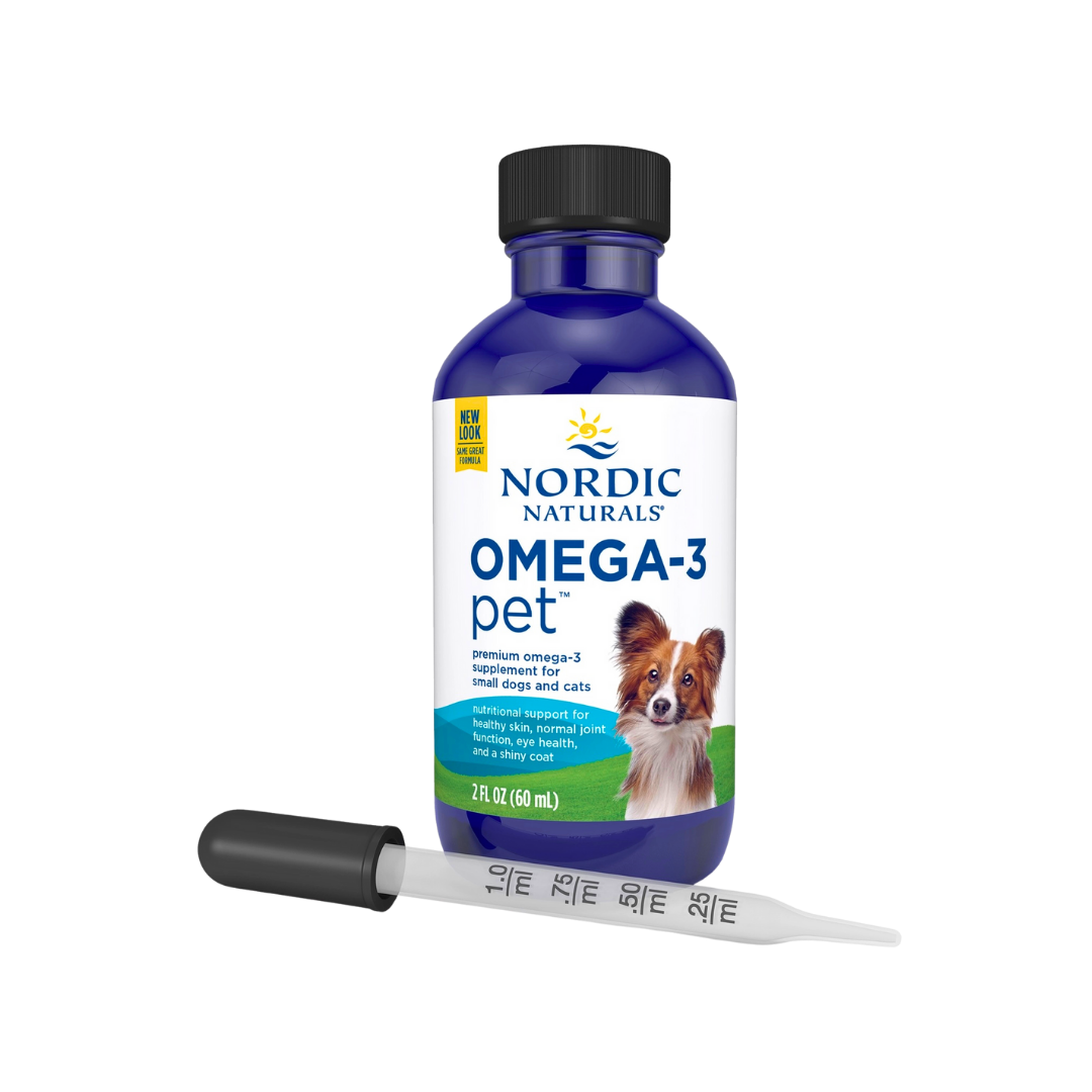 Nordic Naturals Omega-3 Pet Cats and Small Breed Dogs
