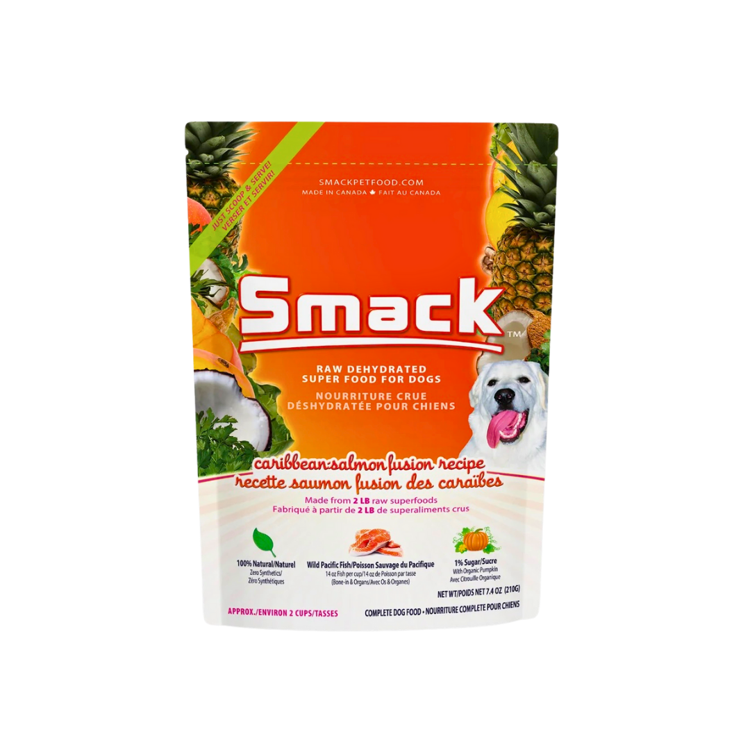 Smack Raw Dehydrated Superfood | Caribbean-Salmon Fusion