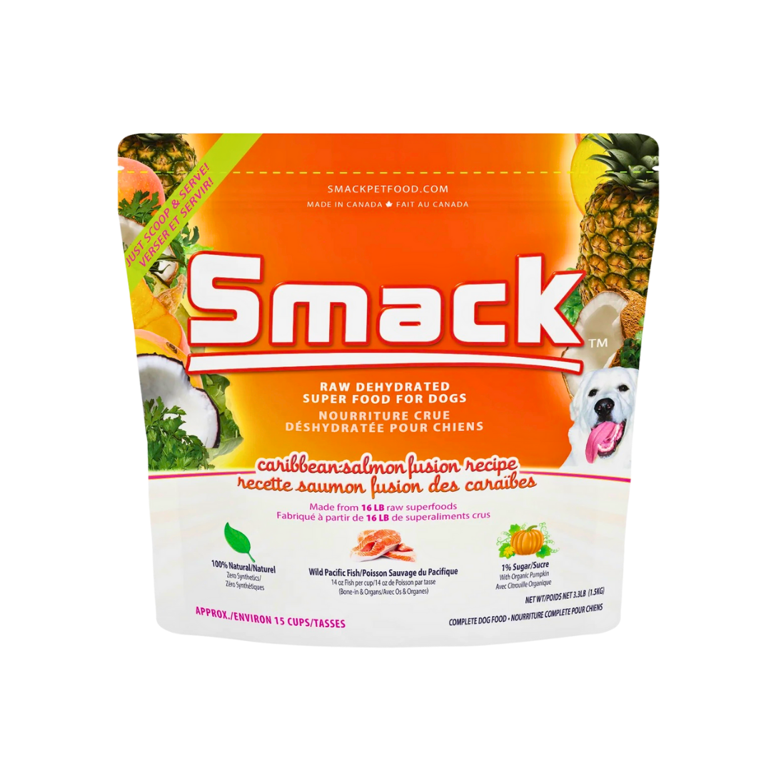Smack Raw Dehydrated Superfood | Caribbean-Salmon Fusion