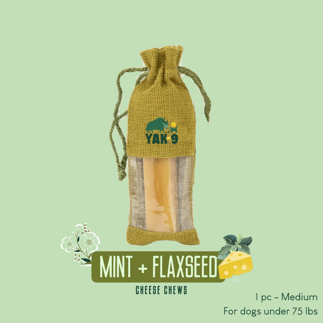 Yak9 Yak Chew | Mint + Flaxseed