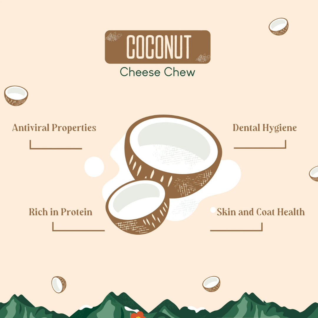 Yak9 Yak Chew | Coconut