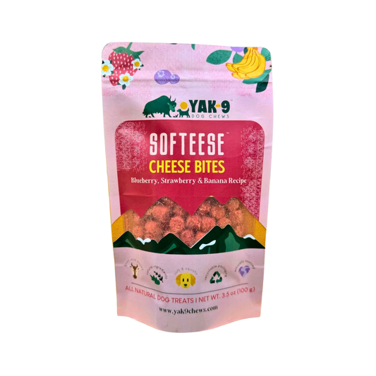 Yak9 Softeese Yak Cheese Bites | Tutti Fruity