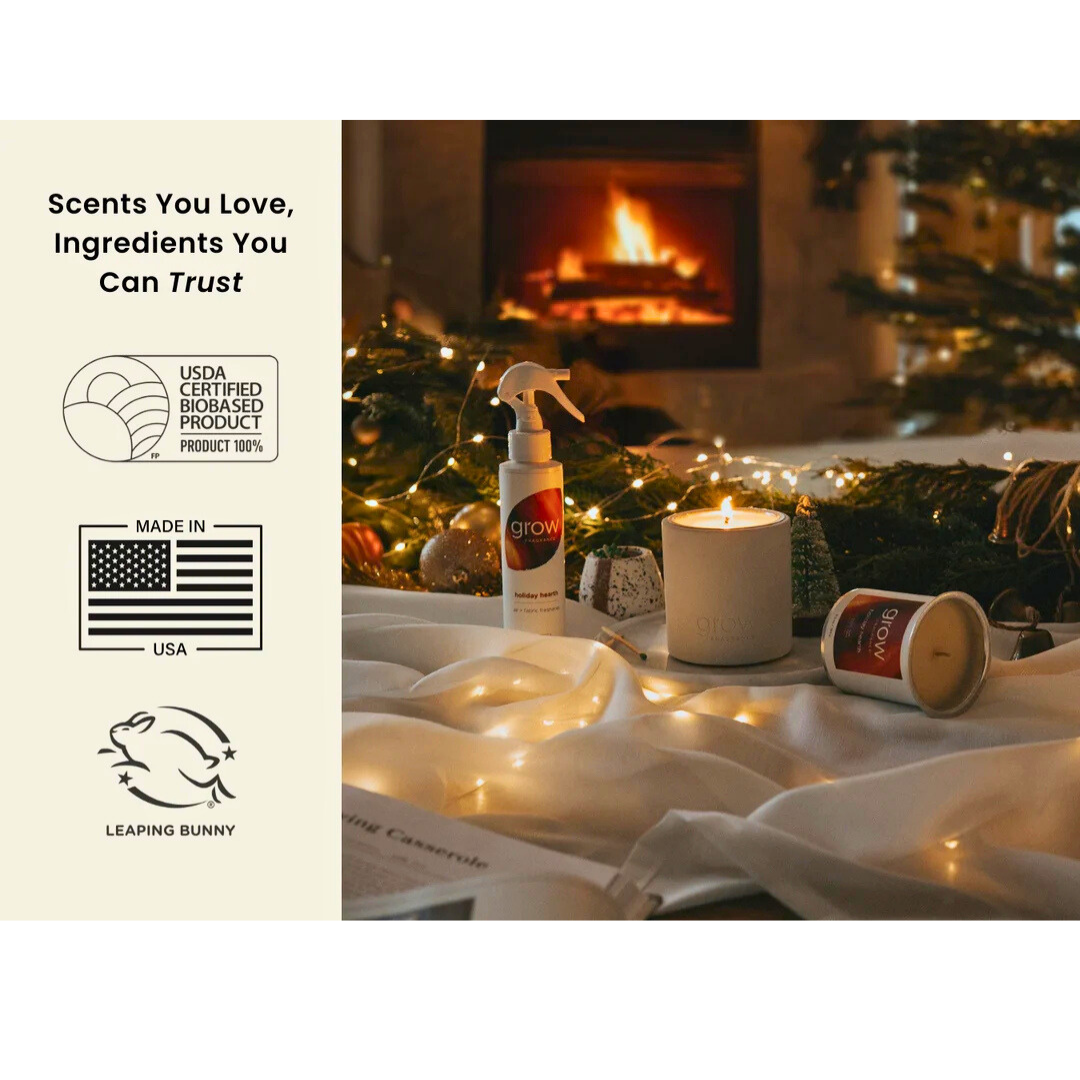 Grow Natural Air Freshener | Holiday Hearth