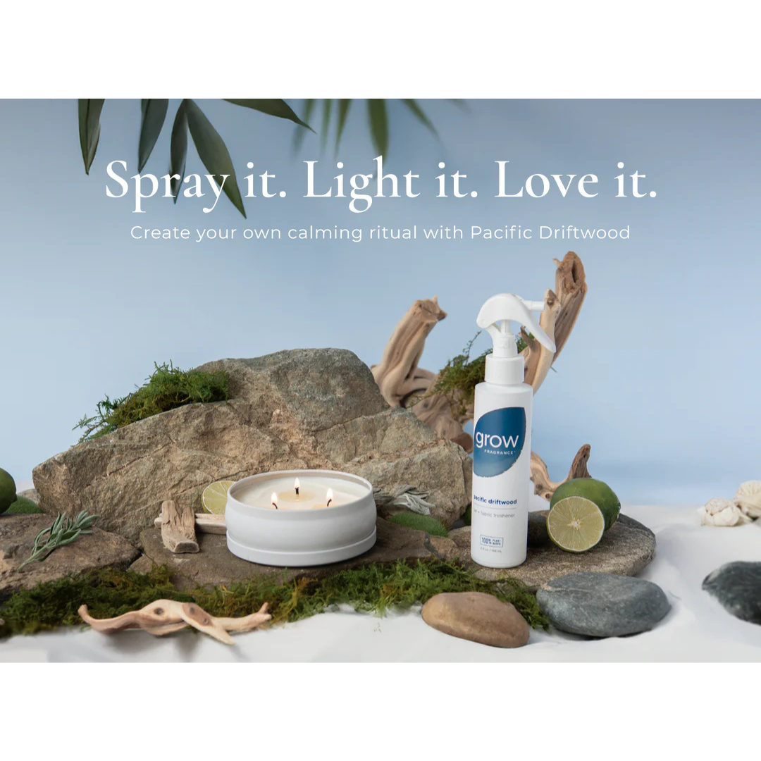 Grow Natural Air Freshener | Pacific Driftwood