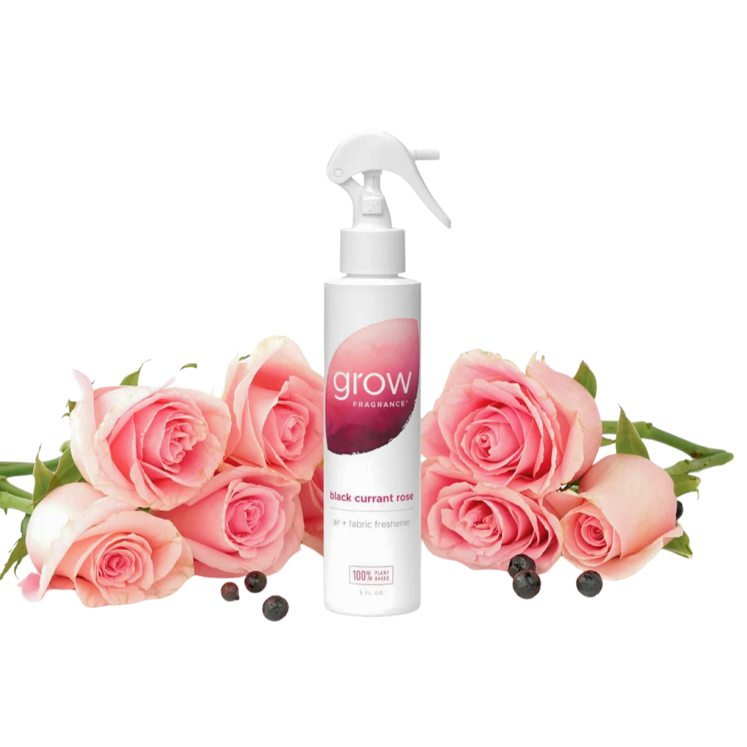 Grow Natural Air Freshener | Black Currant Rose