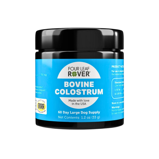 Four Leaf Rover Bovine Colostrum | Immune + Allergy Support