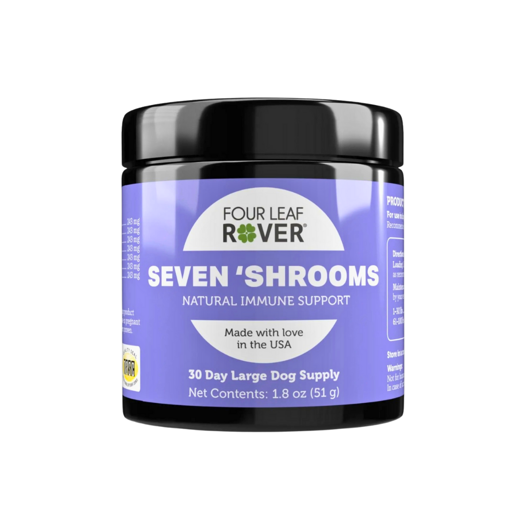 Four Leaf Rover Seven 'Shrooms | Organic Mushroom Blend for Immune Support