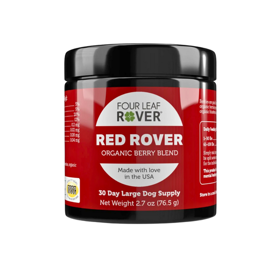 Four Leaf Rover Red Rover | Organic Berry Blend for Immune + Antioxidant Support