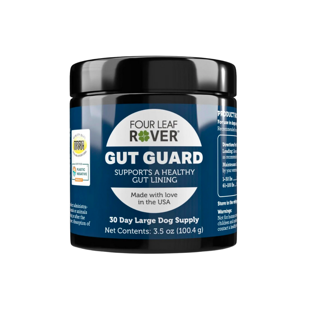 Four Leaf Rover Gut Guard | Natural Support for Irritated + Leaky Gut
