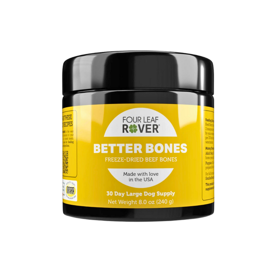 Four Leaf Rover Better Bones | Natural Calcium + Mineral Supplement