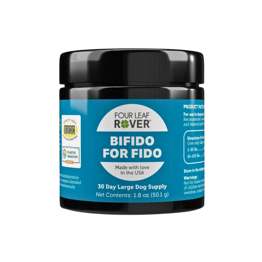 Four Leaf Rover Bifido For Fido | Multi-Strain Probiotic