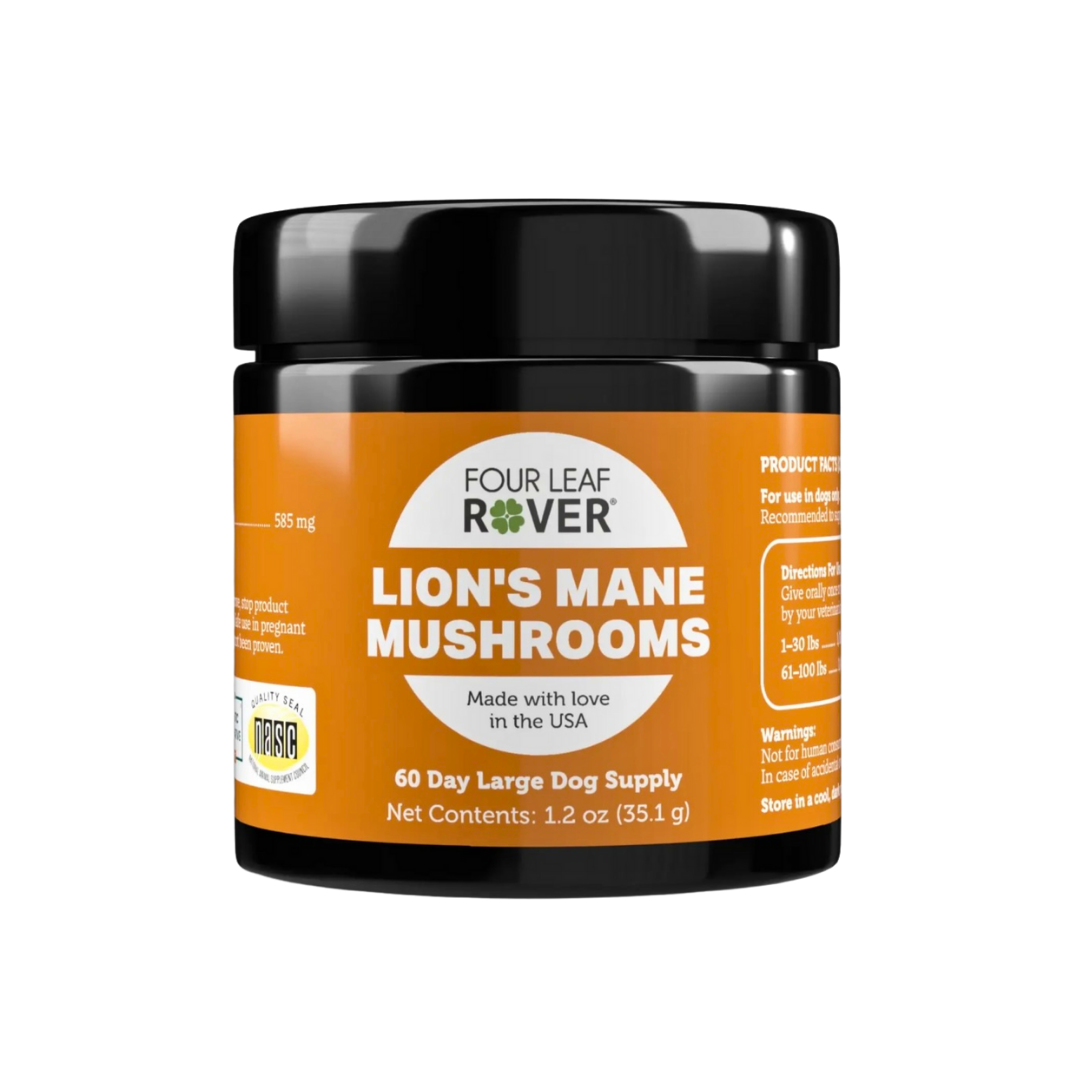 Four Leaf Rover Organic Lion’s Mane Mushrooms