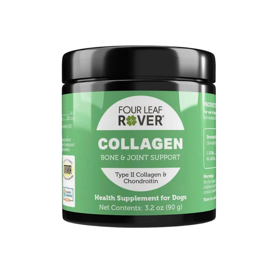 Four Leaf Rover Collagen | Joint + Skin + Gut Support with Type II Collagen
