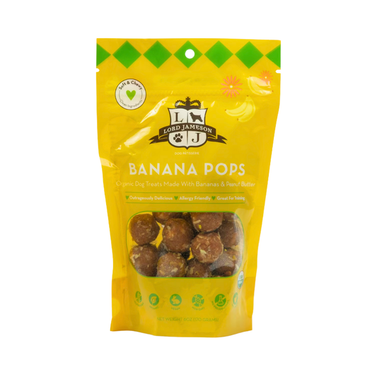 Lord Jameson Organic Treats | Banana Pops
