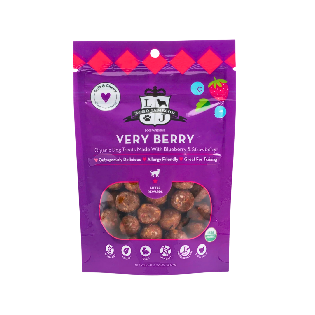 Lord Jameson Organic Treats | Very Berry Minis