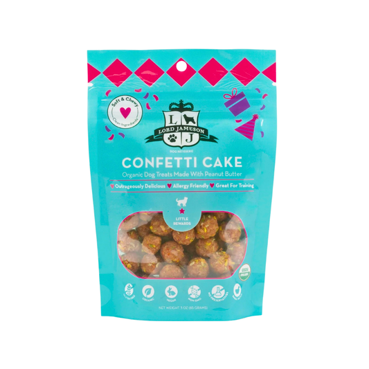Lord Jameson Organic Treats | Confetti Cake Minis