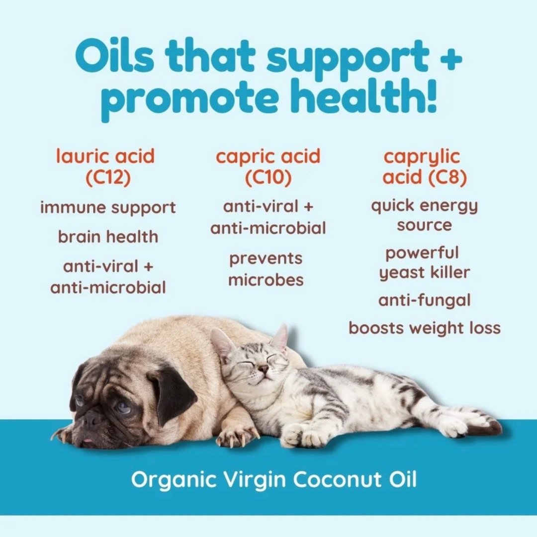 CocoTherapy Organic Virgin Coconut Oil | Skin, Coat + Digestive Health