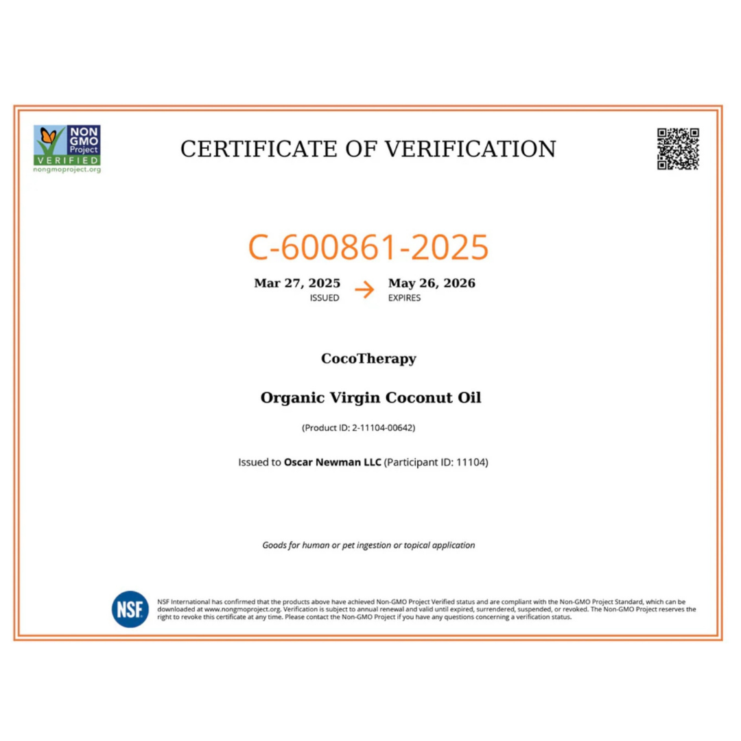 CocoTherapy Organic Virgin Coconut Oil | Skin, Coat + Digestive Health