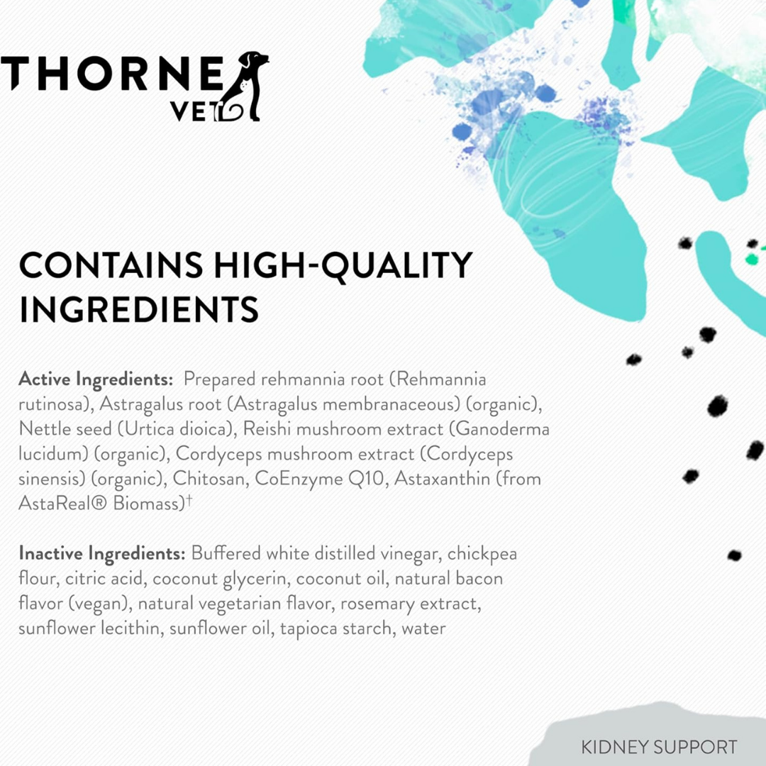 ThorneVet Kidney Support | Herbal & Antioxidant Renal Support