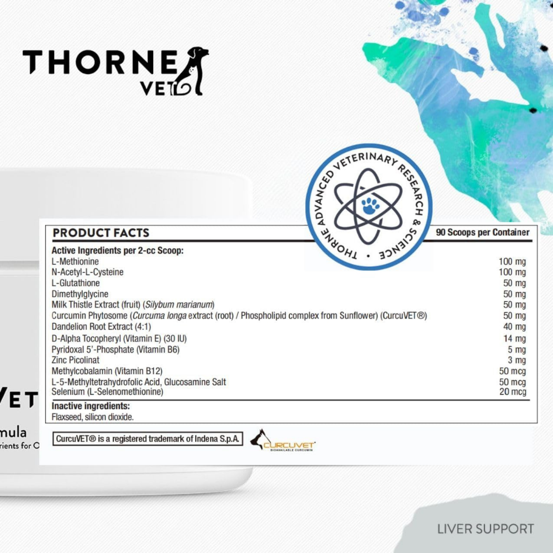 ThorneVet Liver Support | Liver Health + Detox Support