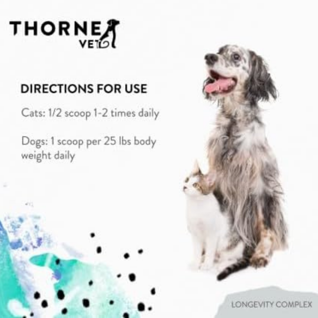 ThorneVet Longevity Complex | Comprehensive Health + Anti-Aging Support