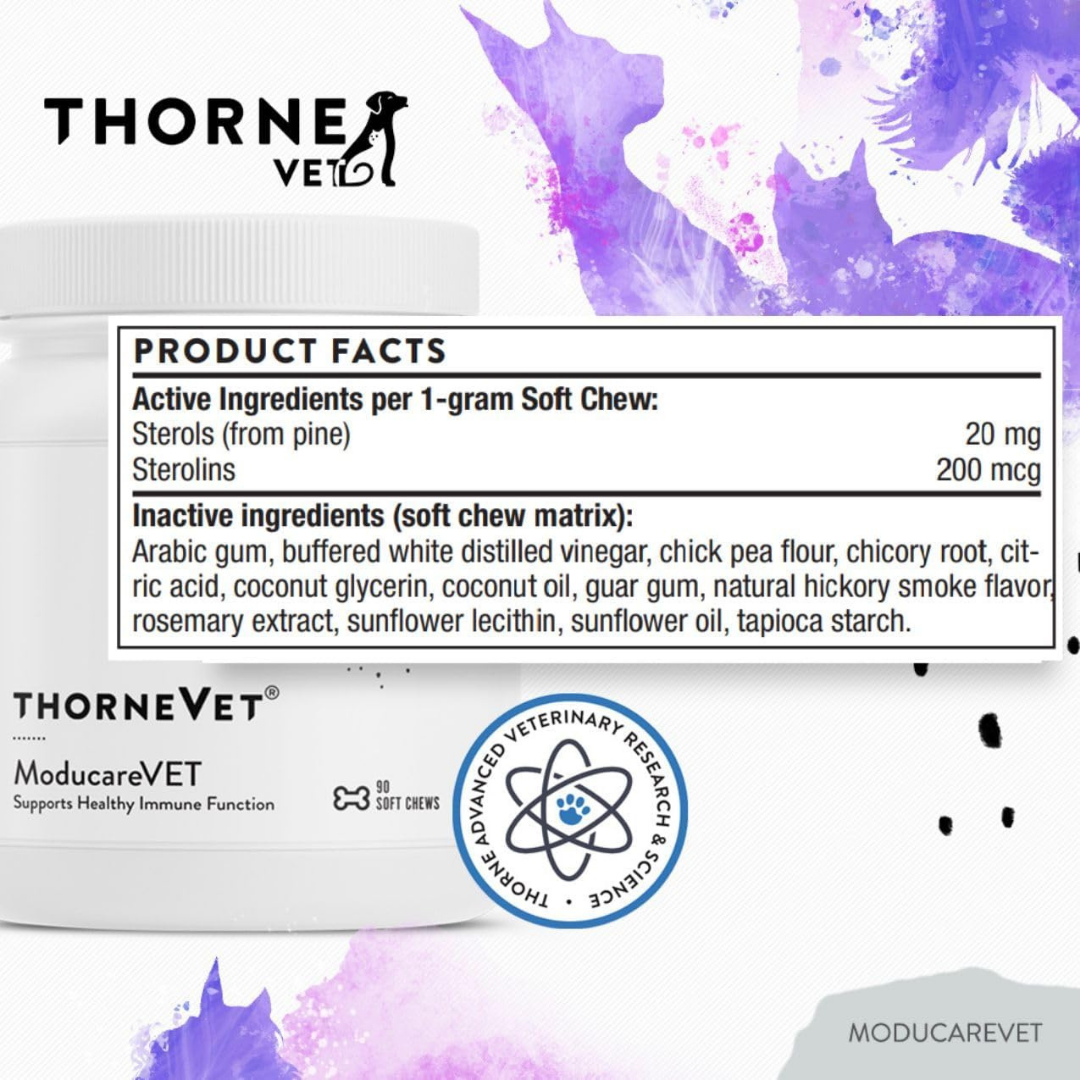 ThorneVet Moducare Chews | Immune + Allergy Support