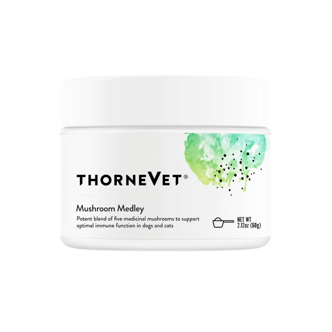 ThorneVet Mushroom Medley | Immune Supporting Mushroom Complex