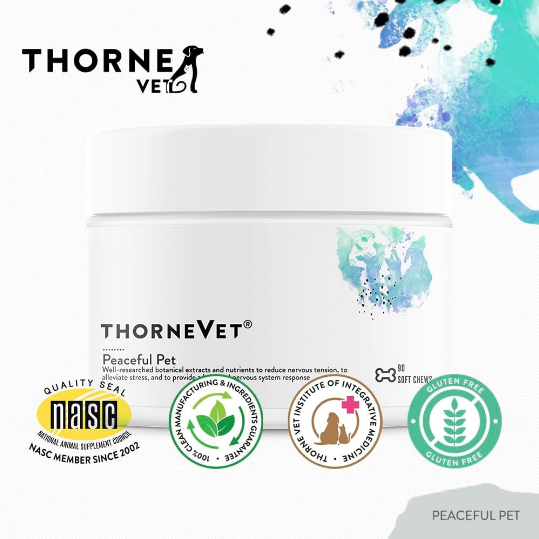 ThorneVet Peaceful Pet | Natural Stress Relief + Calming Support