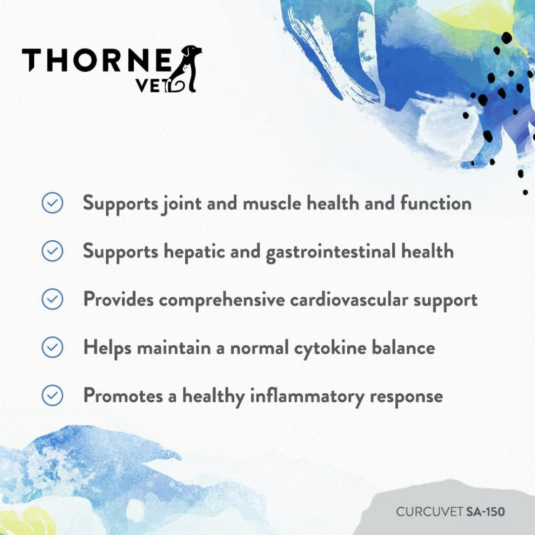 ThorneVet CurcuVET | Natural Inflammation Support + Joint Health