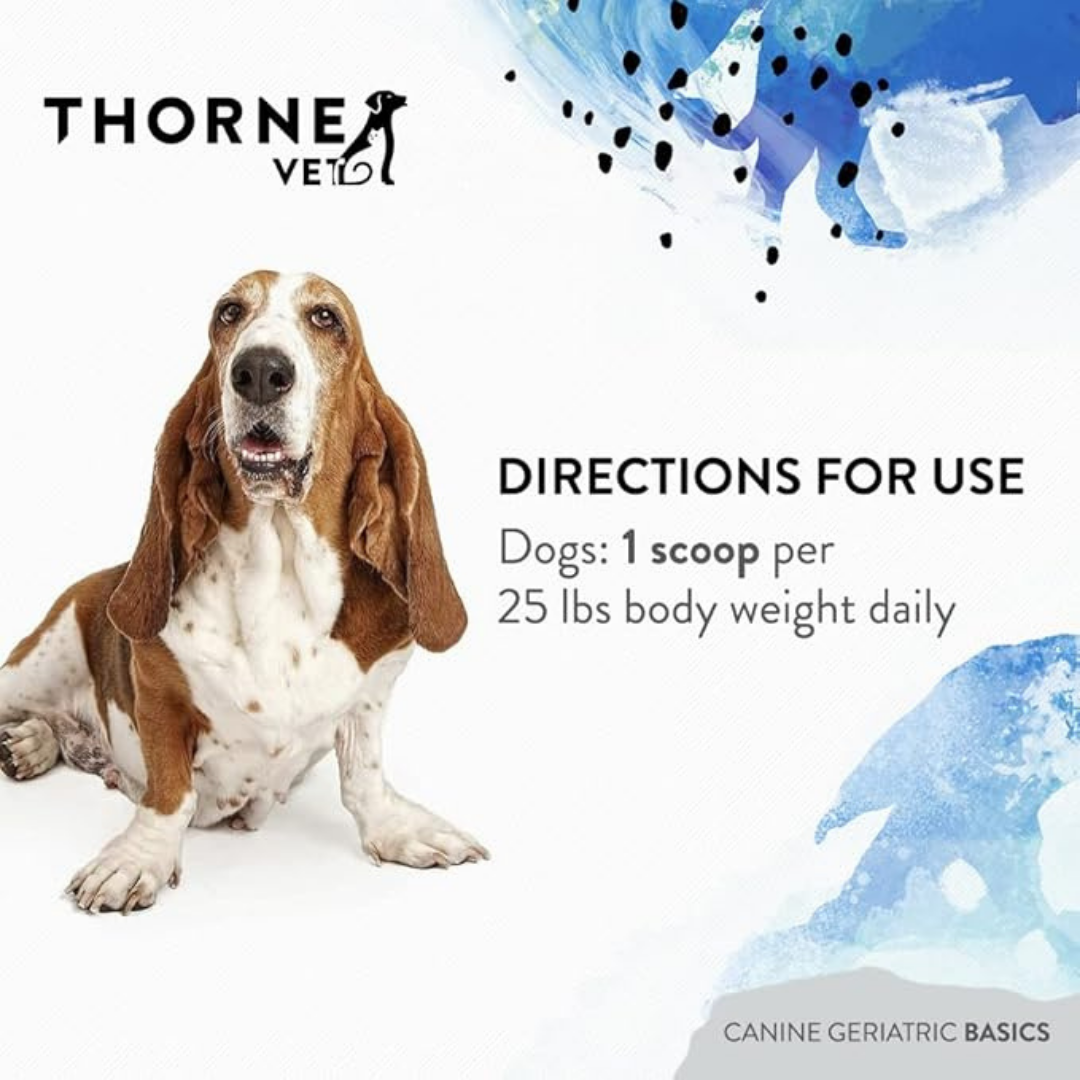 ThorneVet Canine Geriatric Basics | Senior Dog Wellness Formula