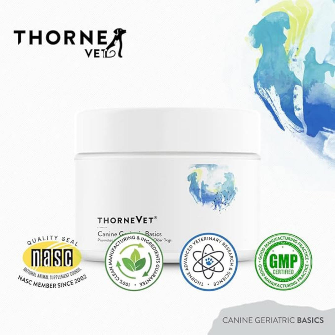 ThorneVet Canine Geriatric Basics | Senior Dog Wellness Formula