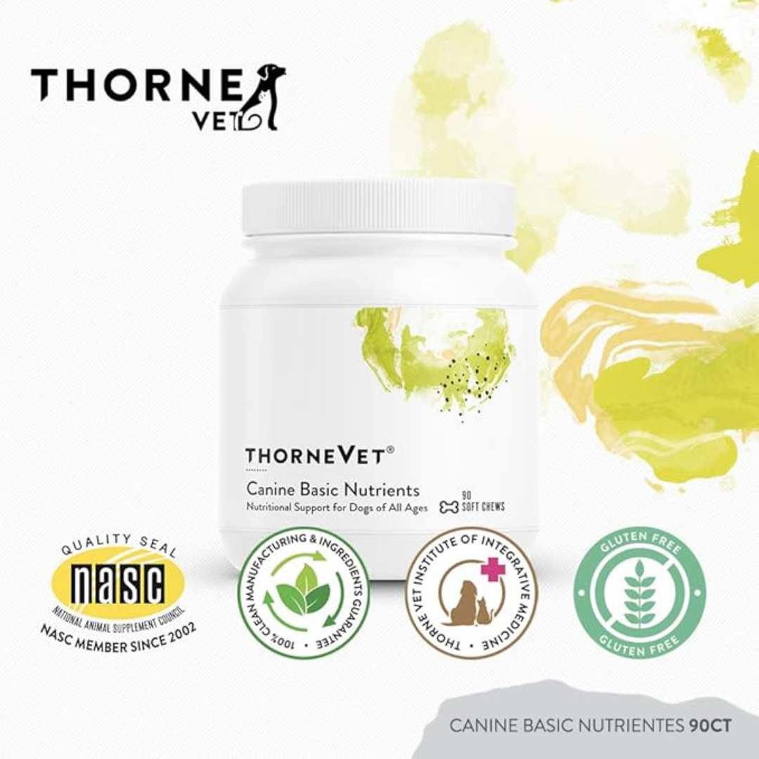 ThorneVet Canine Basic Nutrients | Comprehensive Multivitamin