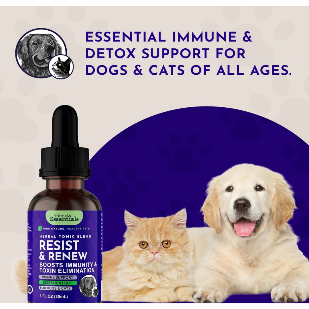 Animal Essentials Resist & Renew | Immune Boost + Seasonal Wellness