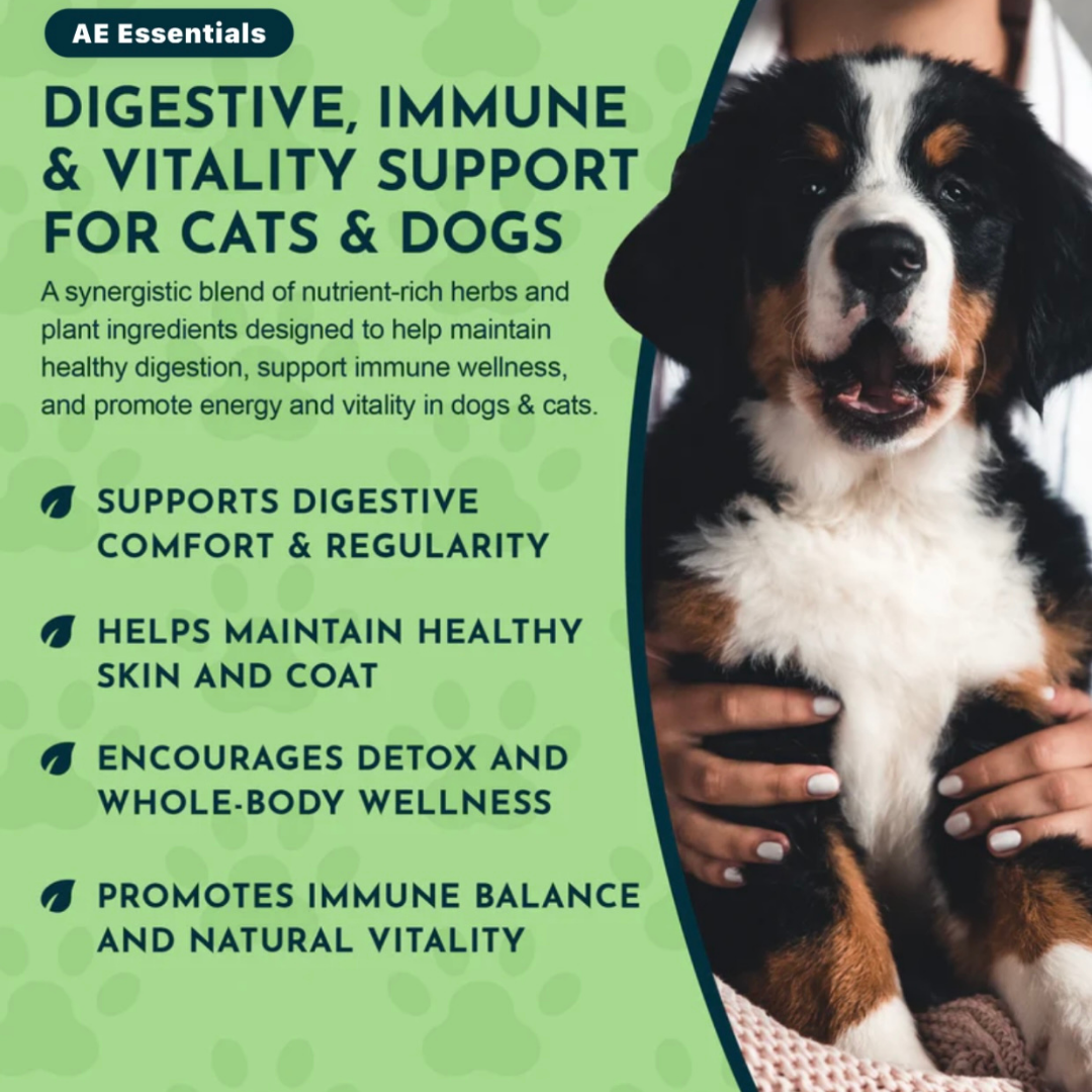 Animal Essentials Herbal Green Alternative | Natural Detox + Parasite Prevention