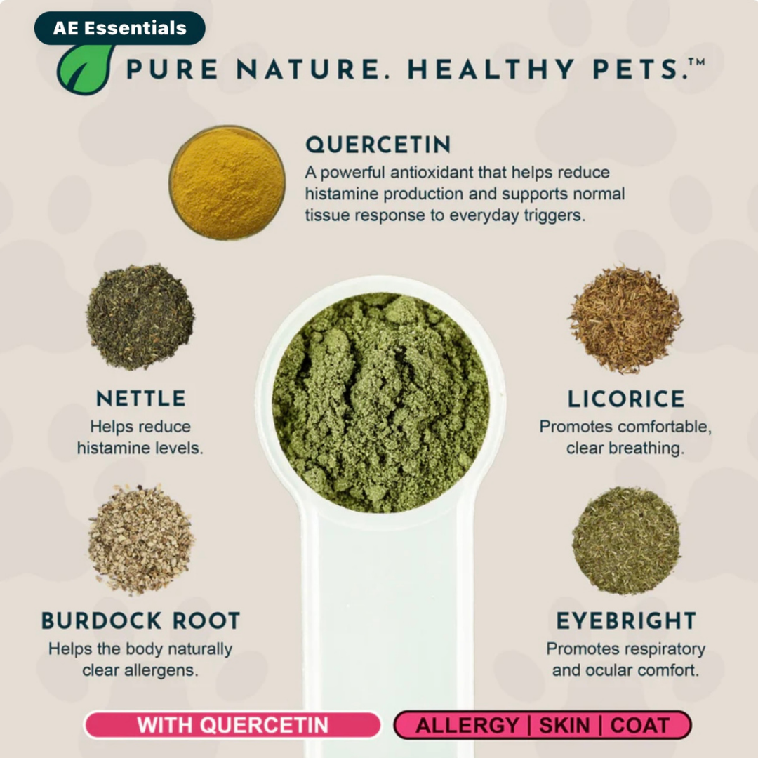 Animal Essentials Seasonal Allergy Powder | Natural Histamine + Allergy Relief